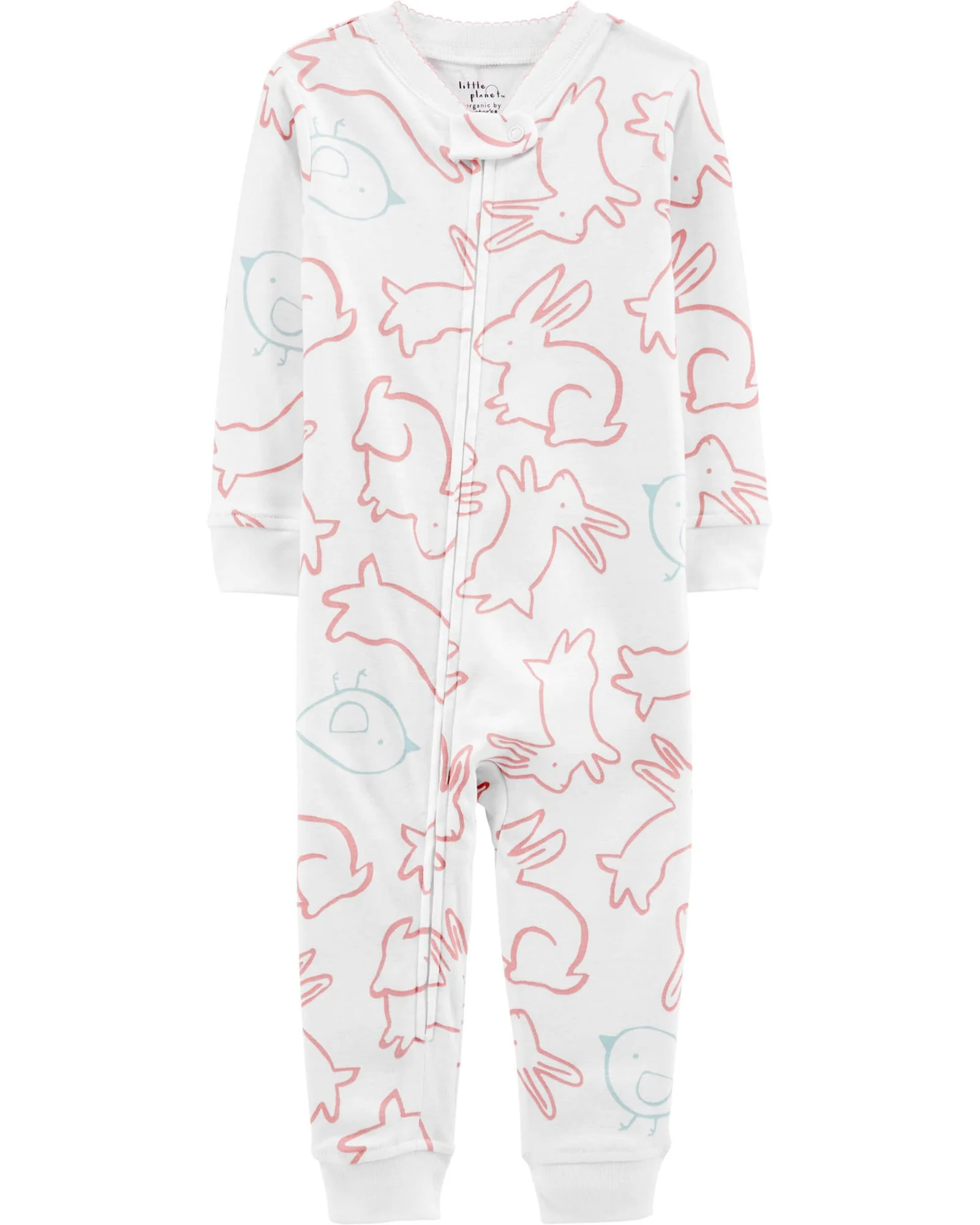 Carter's Pijama Iepurasi 100% Bumbac Organic foto