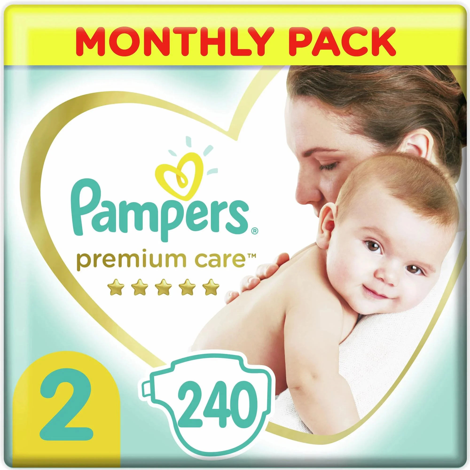 Подгузники Pampers Premium Care 2 XXL Box (4-8 кг), 240 шт. foto
