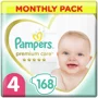Подгузники Pampers Premium Care 4 XXL Box (9-14 кг), 168 шт. foto