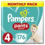 Chilotei Pampers Pants Unisex 4 XXL Box (9-15 kg), 176 buc.