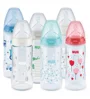 Бутылочка пластиковая NUK First Choice Temperature Control с силиконовой соской (0-6 мес.), 300 мл foto