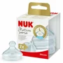 Соска NUK Nature Sense из силикона (6-18 мес.), размер L, 2 шт.