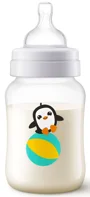 Biberon anti-colic Philips AVENT Classic Pinguin, 260 ml foto