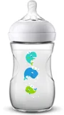 Biberon Philips AVENT Natural Balene, 260 ml foto