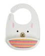 Силиконовый нагрудник Fold & Go Skip Hop Zoo Лама foto