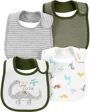Carter's Set 4 bavete bebelus Dinozaur foto