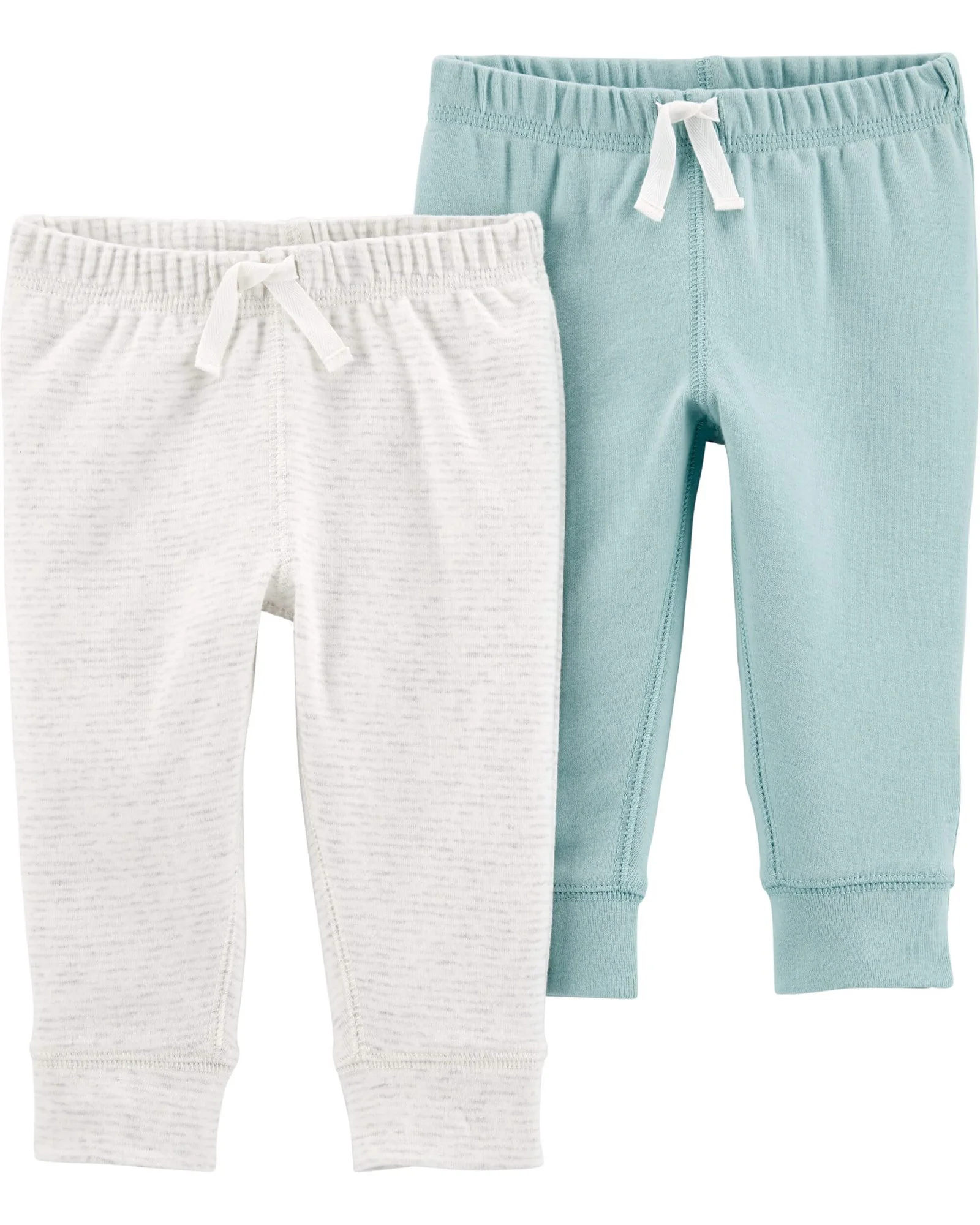 Carter's Set 2 piese Pantaloni uni cu dungi