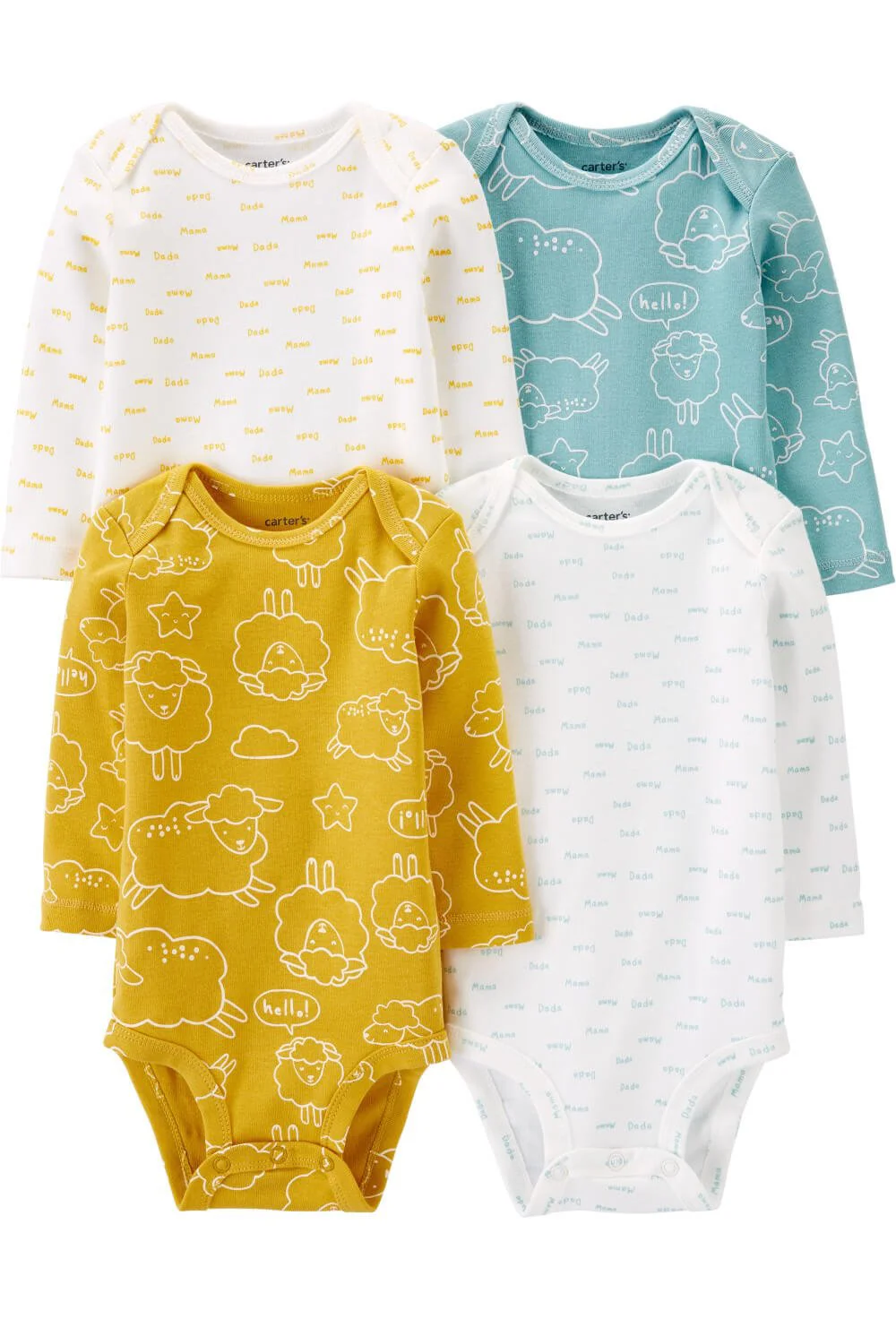 Carter's Set 4 piese Body Oite foto