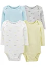 Carter's Set 4 piese Body text si dungi foto