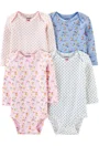 Carter's Set 4 piese Body bebe Flori foto