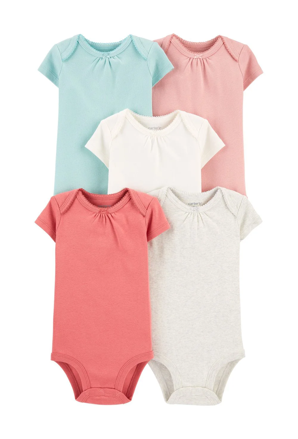 Carter's Set 5 piese bebe Body uni foto