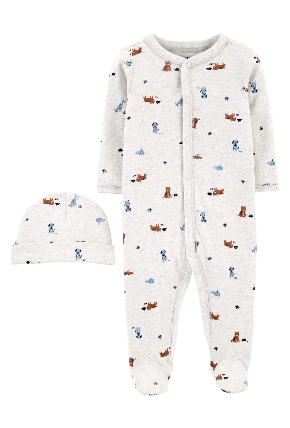 Carter's Set 2 piese Pijama si caciulita Catei foto