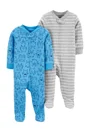 Carter's Set 2 piese Pijamale bebe Monstruleti foto