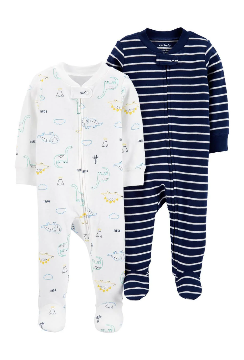 Carter's Set 2 piese Pijamale bebe Dinozauri foto