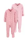 Carter's Set 2 piese Pijamale Text si dungi foto