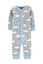 Carter's Pijama gri cu Balene foto