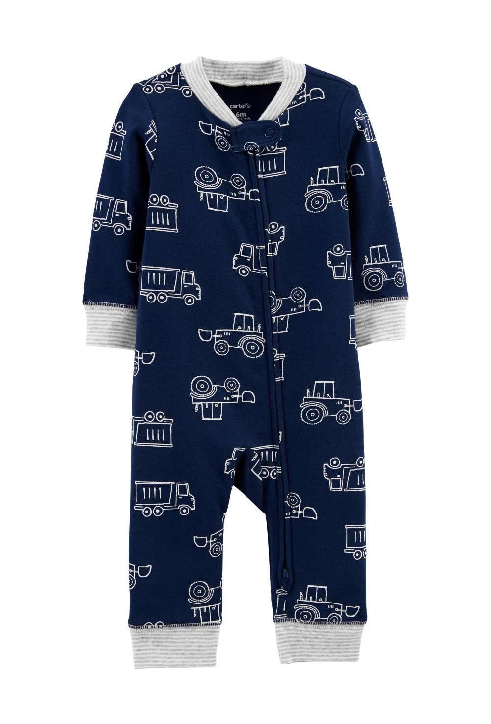 Carter's Pijama bebe cu fermoar reversibil Constructii