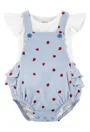 Carter's Set 2 piese Buburuza - tricou si salopeta foto