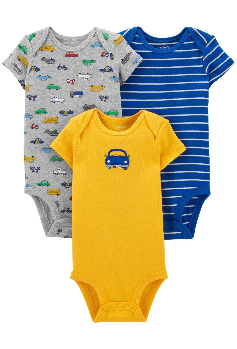 Carter's Set 3 piese body Masini foto