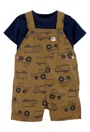 Carter's Set 2 piese Camion - tricou si salopeta foto