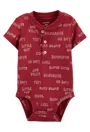 Carter's Body bebe cu nasturi si text foto