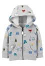 Carter's Кофта с капюшоном Животные