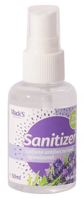 Dezinfectant pentru maini si suprafete Mack's Professional, 50 ml foto