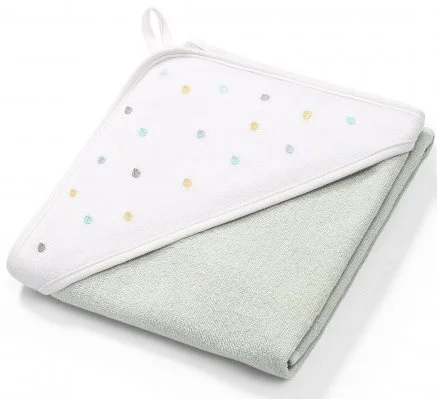 image for Prosop de baie cu gluga BabyOno Dots, 100x100 cm foto