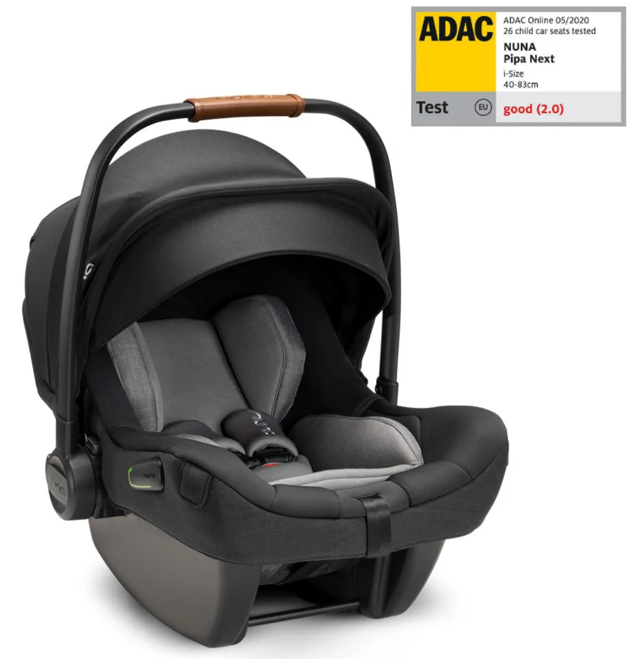 Scoica auto i-Size Nuna PIPA Next 0-13 kg Caviar