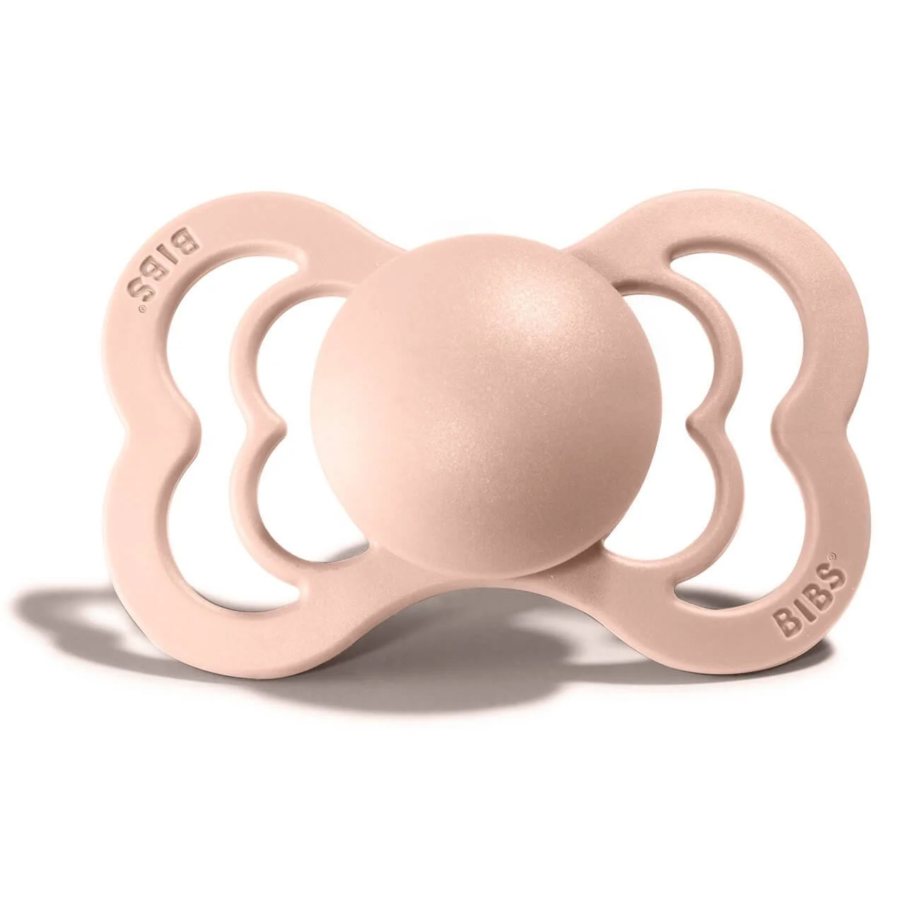 Suzeta ortodontica BIBS Supreme Blush din latex (0-6 luni) foto