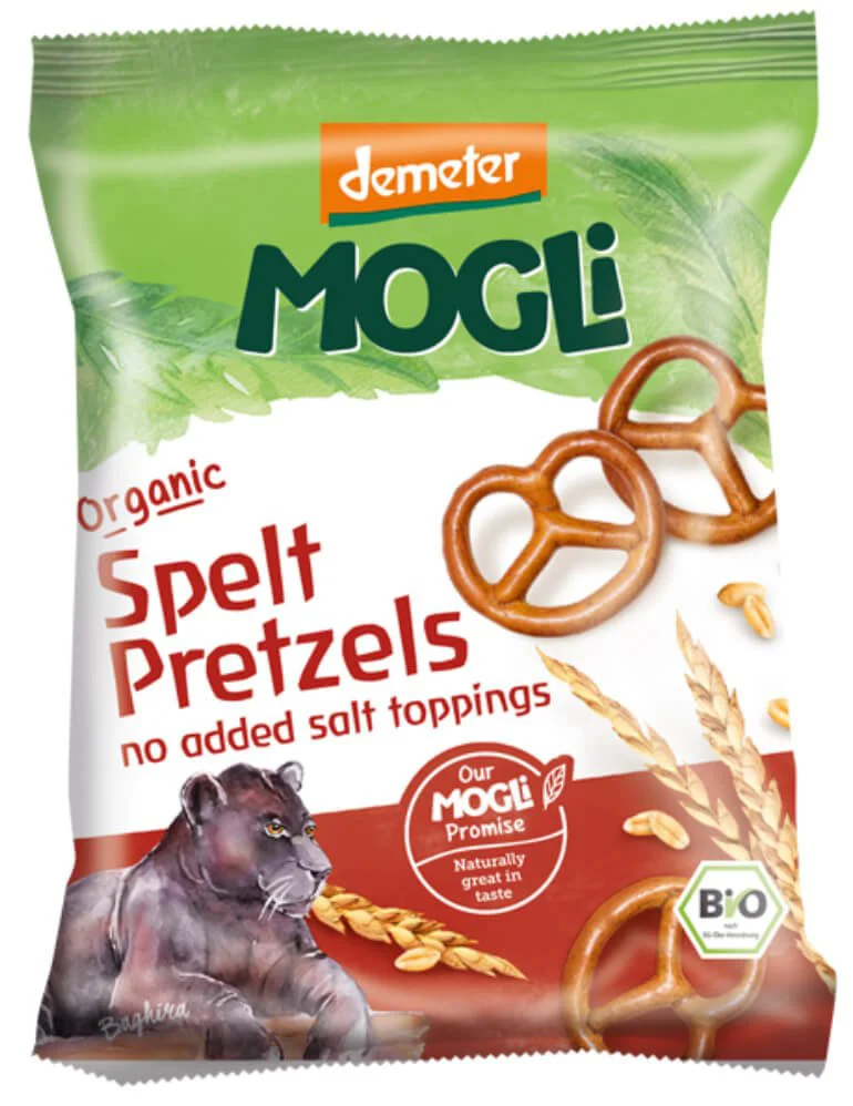 Бублики MOGLI Pretzels без добавления соли, 50 г