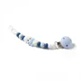 Lantisor din silicon pentru suzeta BabyOno Natural Nursing Blue foto