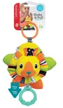 Jucarie moale cu vibratie si inel de agatat Infantino Leu foto