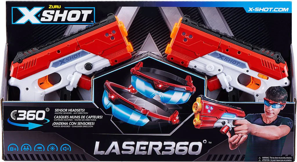 Набор бластеров X-SHOT Laser 360