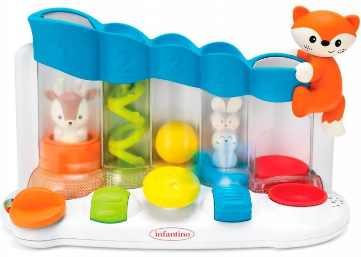Jucarie cu sunete si lumini Infantino Senso Ball Drop Piano foto