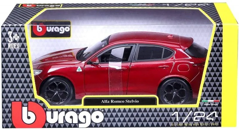 Masina din metal Bburago Alfa Romeo Stelvio (1:24) foto