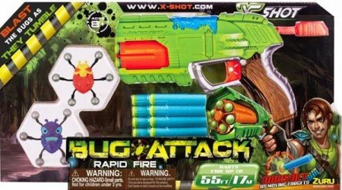 Бластер X-SHOT Bugs Attack