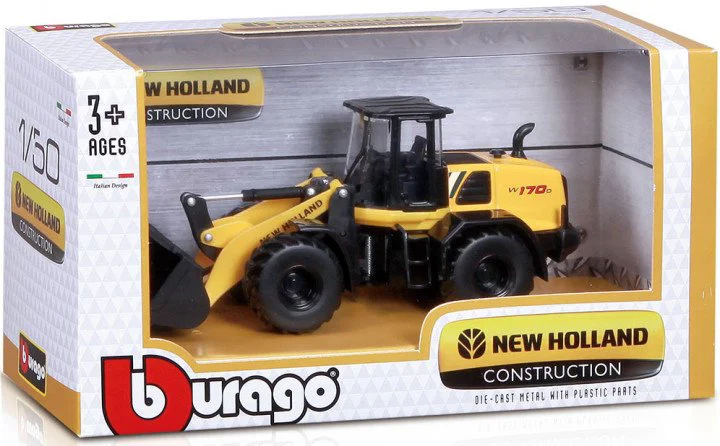 Экскаватор Bburago New Holland W170D