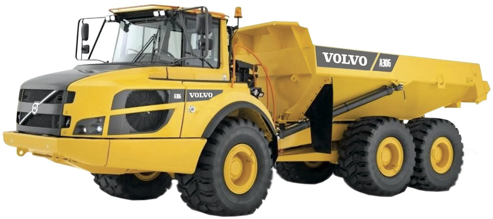 Самосвал Bburago Volvo A25G