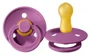 Suzeta rotunda BIBS Lavender din latex (0-6 luni) foto