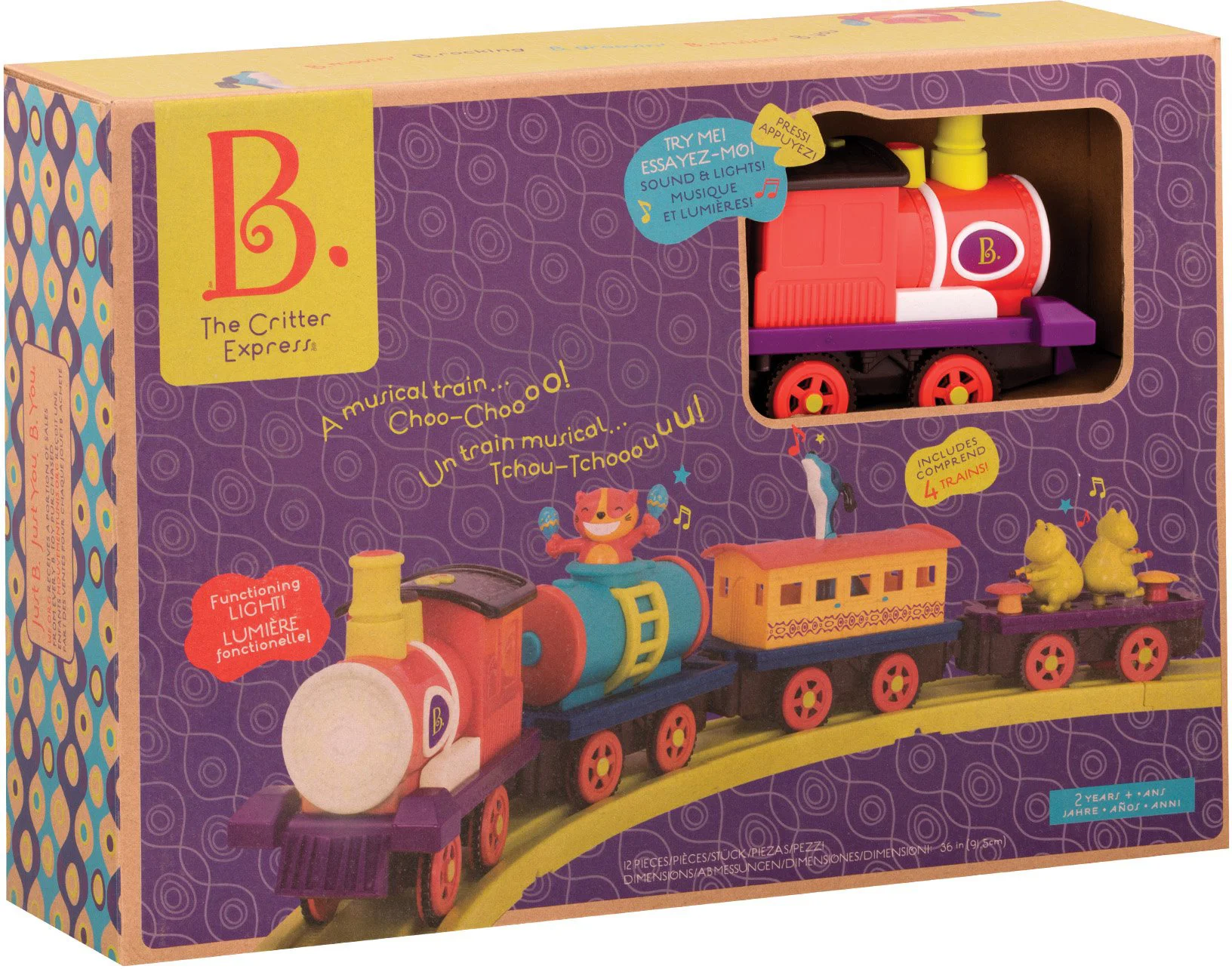 Set de joc Battat Calea Ferata Battatoexpress S2