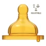 Tetina din latex Chicco Original Touch, flux ajustabil (2+ luni), 2 buc.