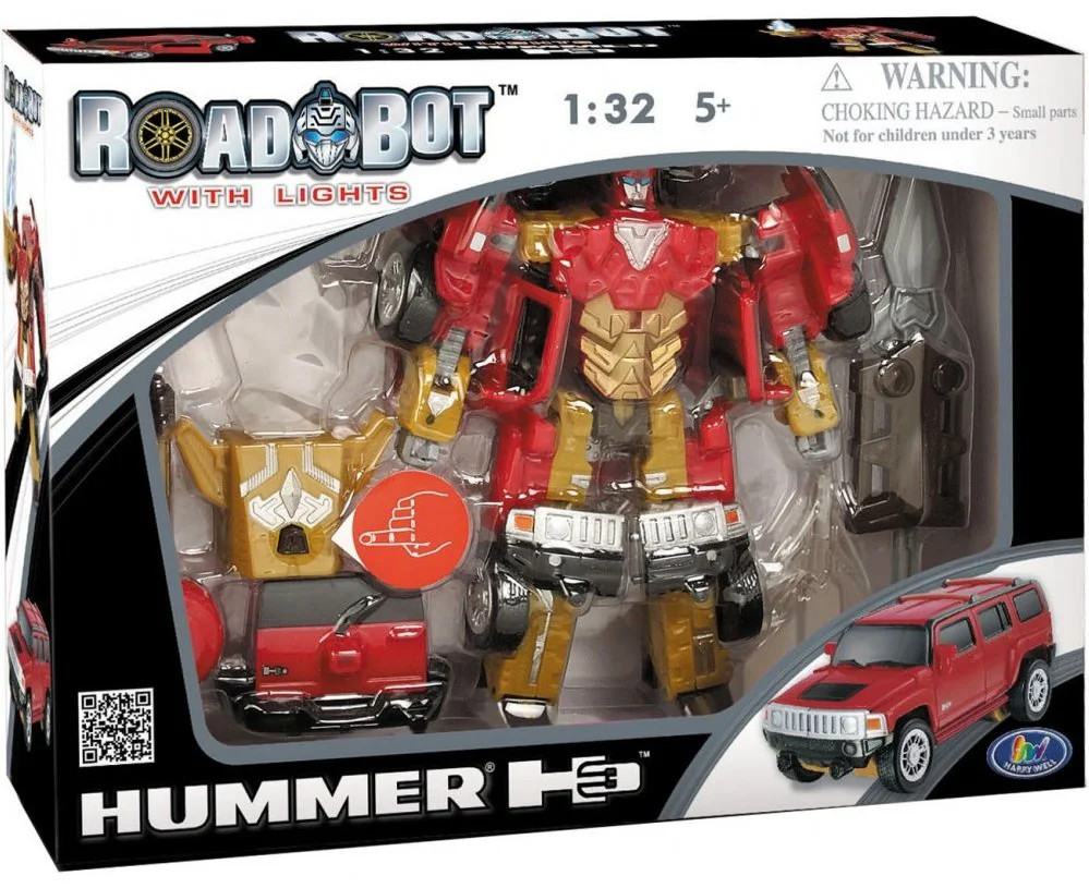 Robot Transformer Roadbot Hummer (1:32) foto