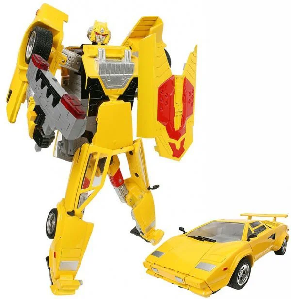 Robot Transformer Roadbot Lamborghini Countach (1:24) foto