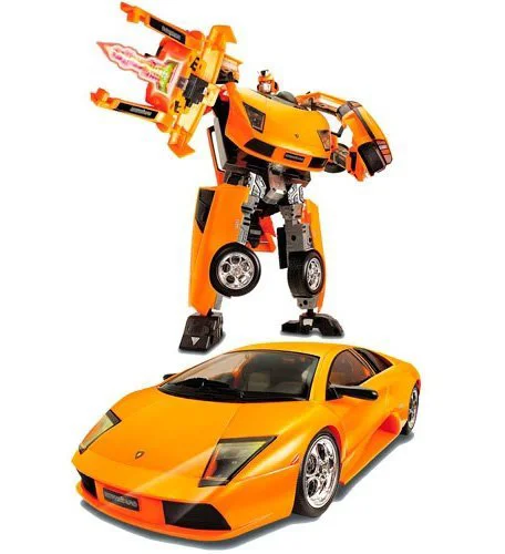 Robot Transformer Roadbot Lamborghini Murcielago (1:18) foto