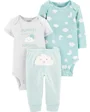 Carter's Set 3 piese Norisor - 2 body-uri si pantaloni foto