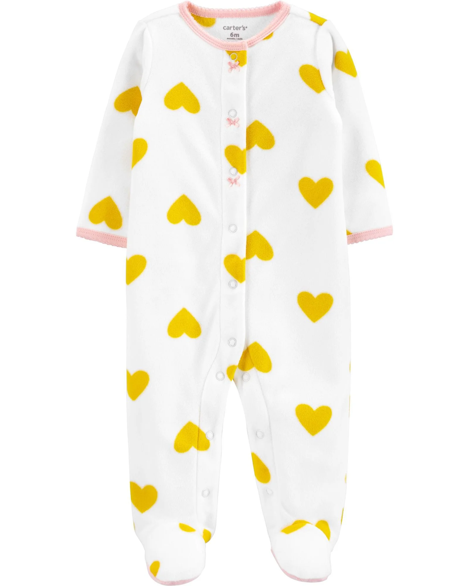 Carter's Pijama bebe Inimioare foto
