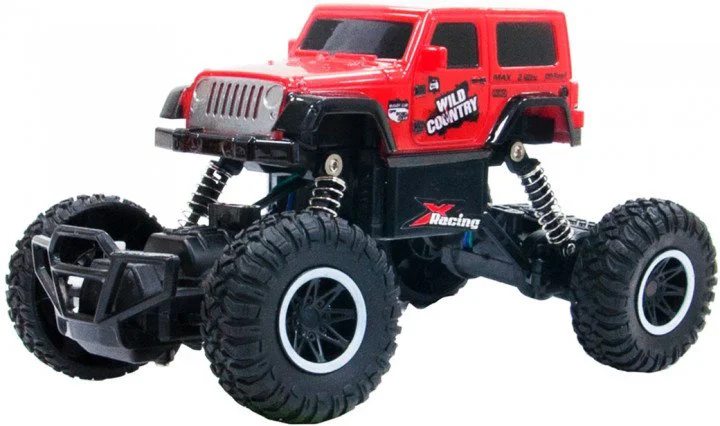 Masina cu telecomanda Sulong Toys Wild Country off-road Crawler, rosie, 1:20