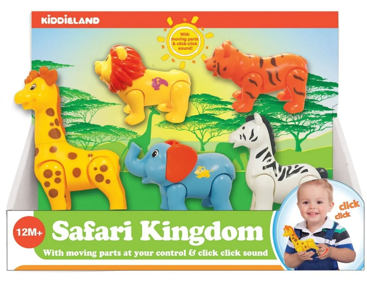 Set de animale salbatice Kiddieland foto