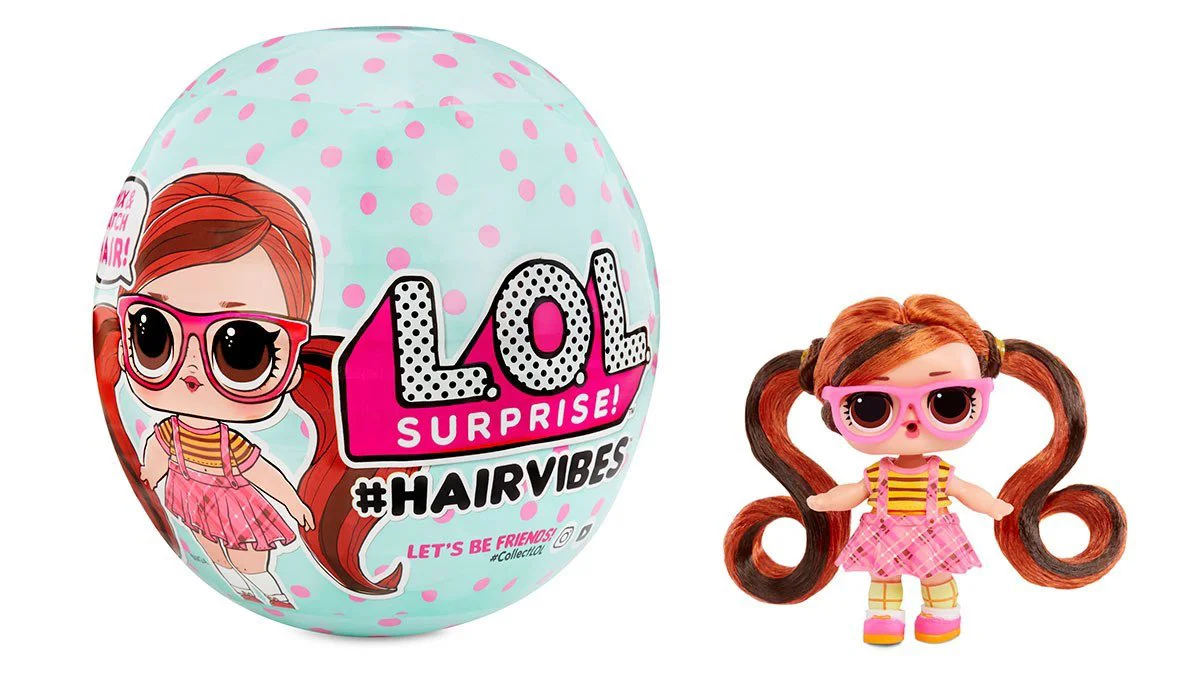 Set papusa L.O.L. Surprise! Hairvibes - Coafuri stilate S6 W1